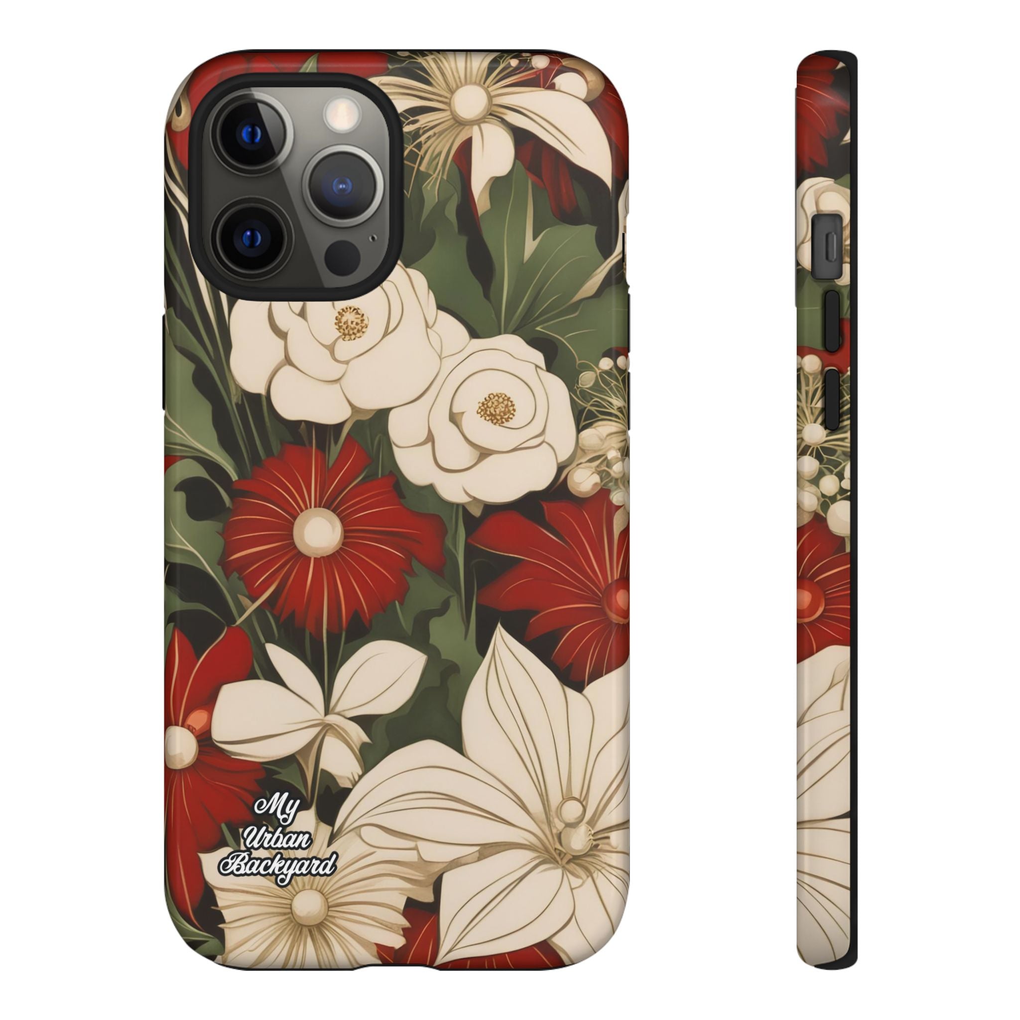 Holiday Flowers, Cell Phone Case - Apple, Samsung, Google Pixel