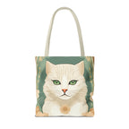 Blanca Purrington, Cat Tote Bag w Cotton Handles