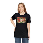 Soft T-Shirt, 100% Jersey Cotton, Unisex - Holiday Cat