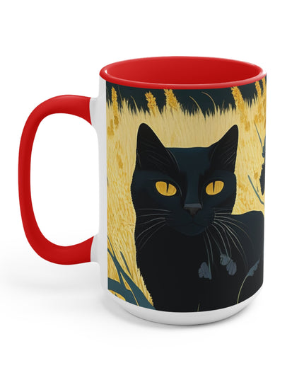 Bella Moonpaw, Cat Ceramic Mug - Perfect for Coffee, Tea, and More!