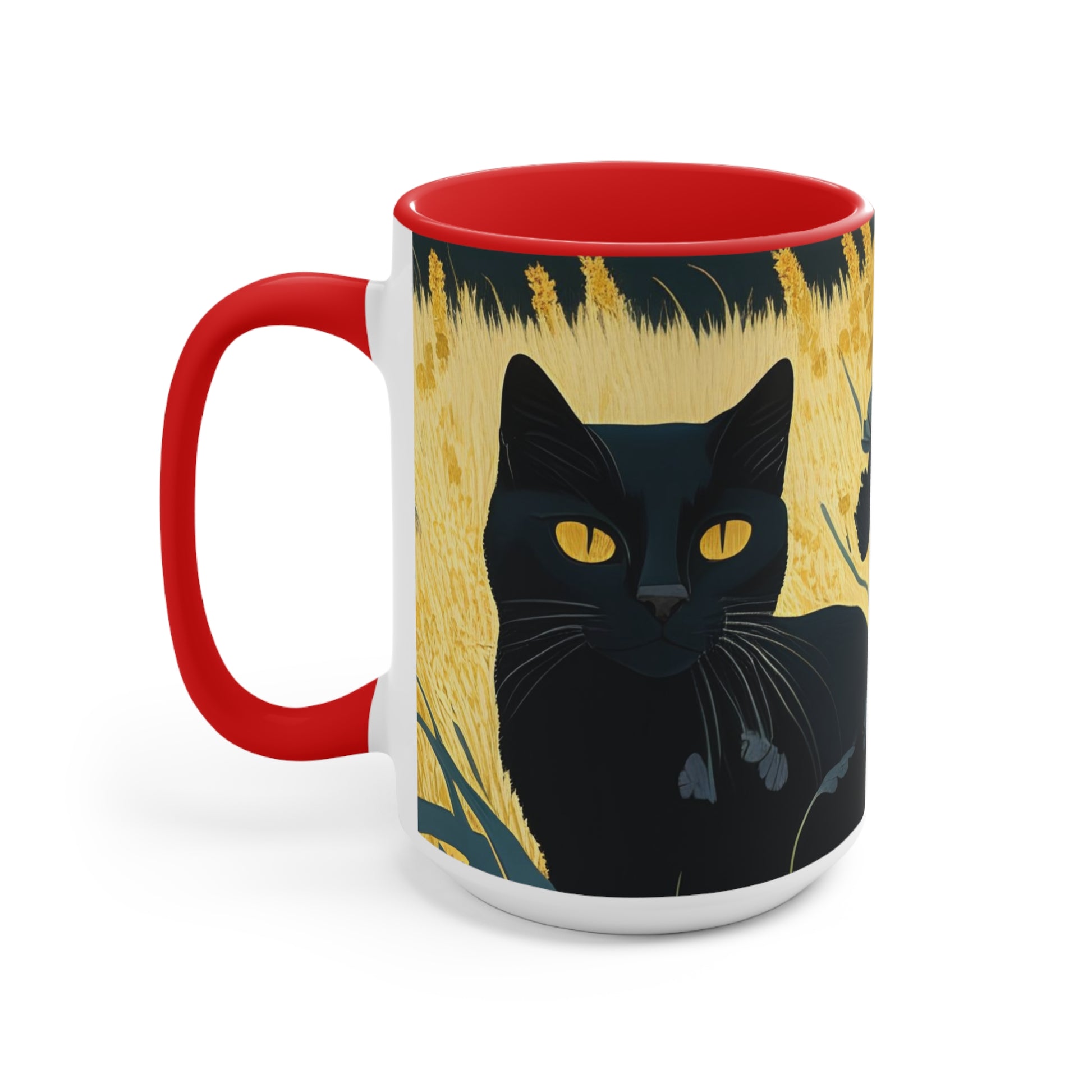 Bella Moonpaw, Cat Ceramic Mug - Perfect for Coffee, Tea, and More!