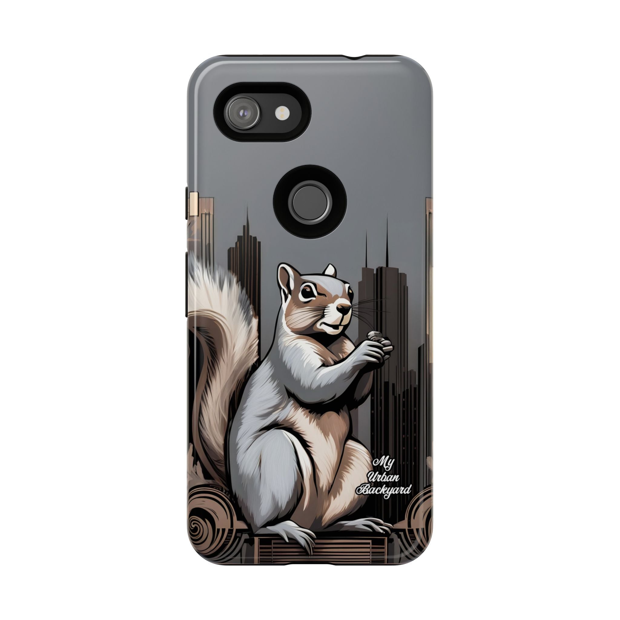 Urban Gray Squirrel, Cell Phone Case - Apple, Samsung, Google Pixel