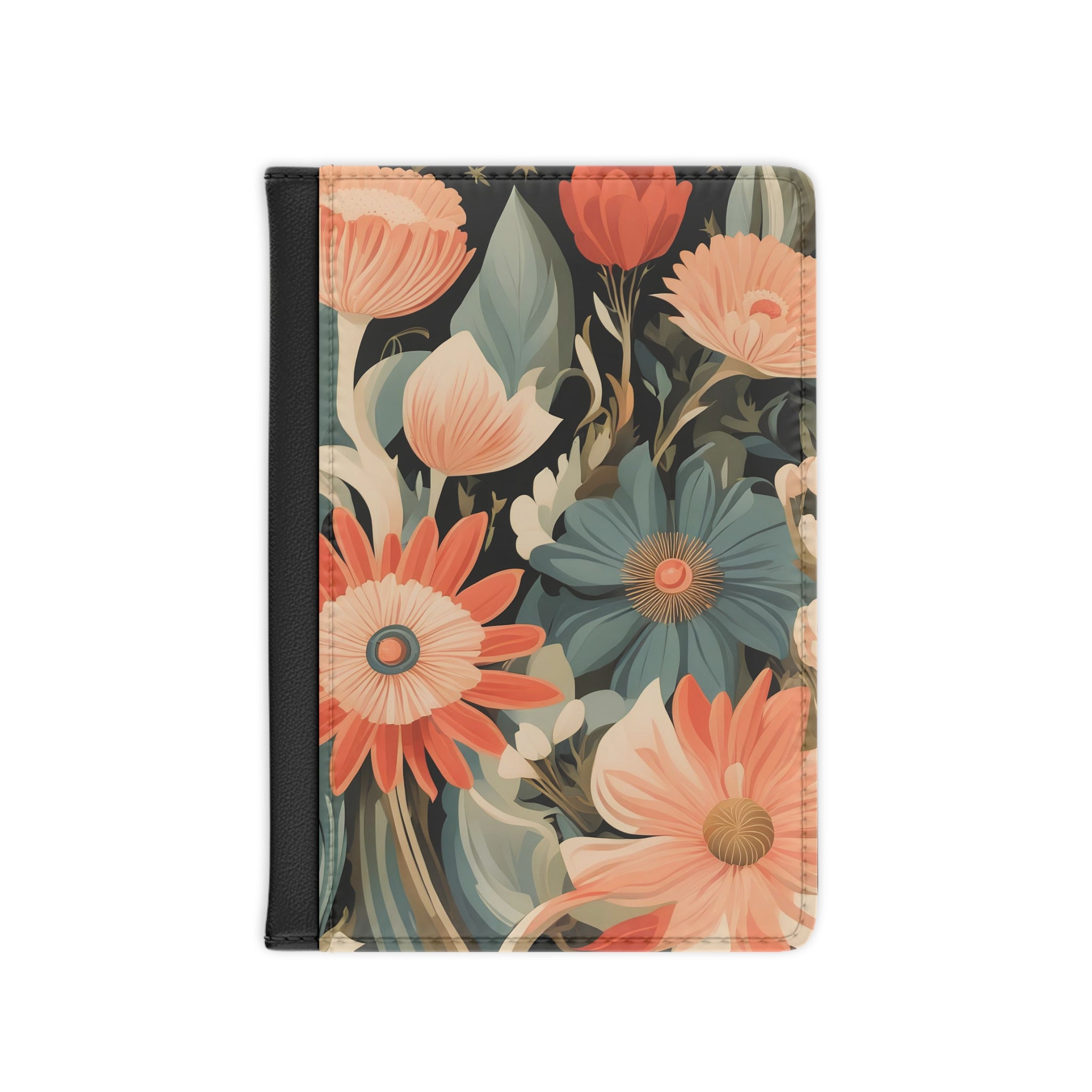 Muted Flowers Passport Cover