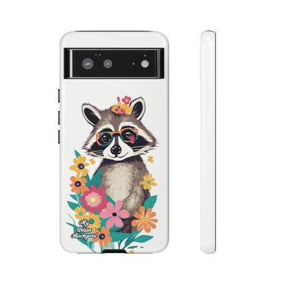 Raccoon with Glasses, Cell Phone Case - Apple, Samsung or Google Pixel