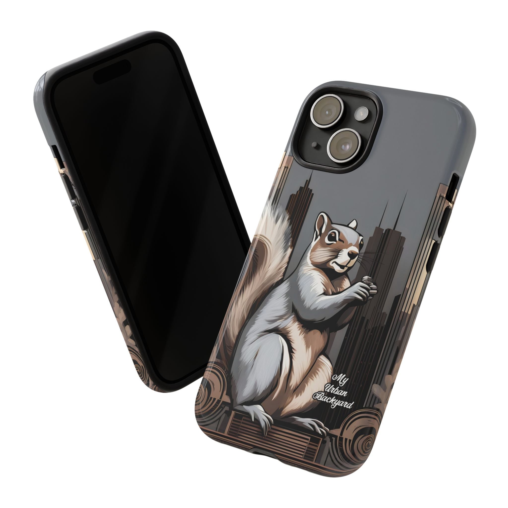 Urban Gray Squirrel, Cell Phone Case - Apple, Samsung, Google Pixel