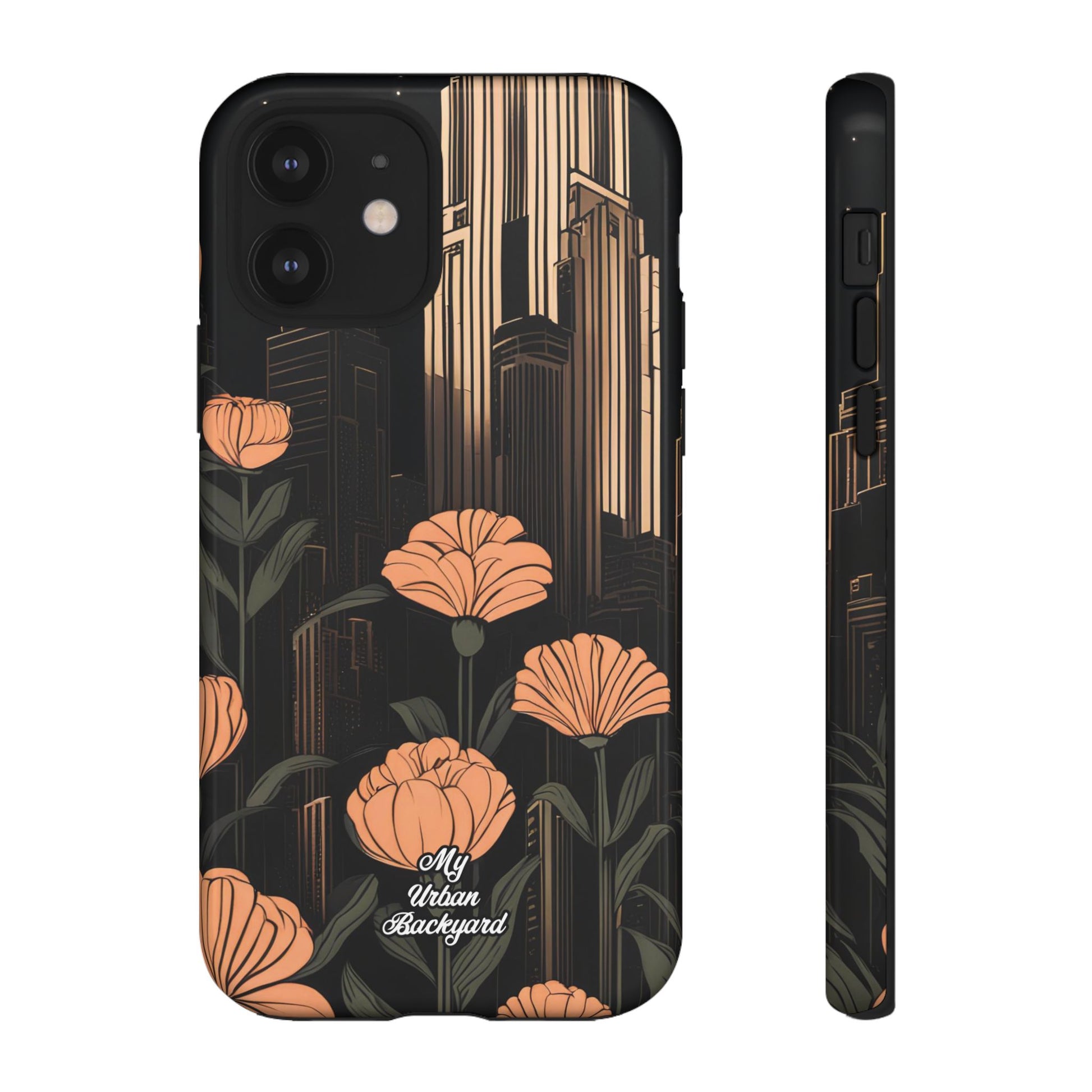 Urban Evening with Flowers, Cell Phone Case - Apple iPhone, Samsung Galaxy, Google Pixel