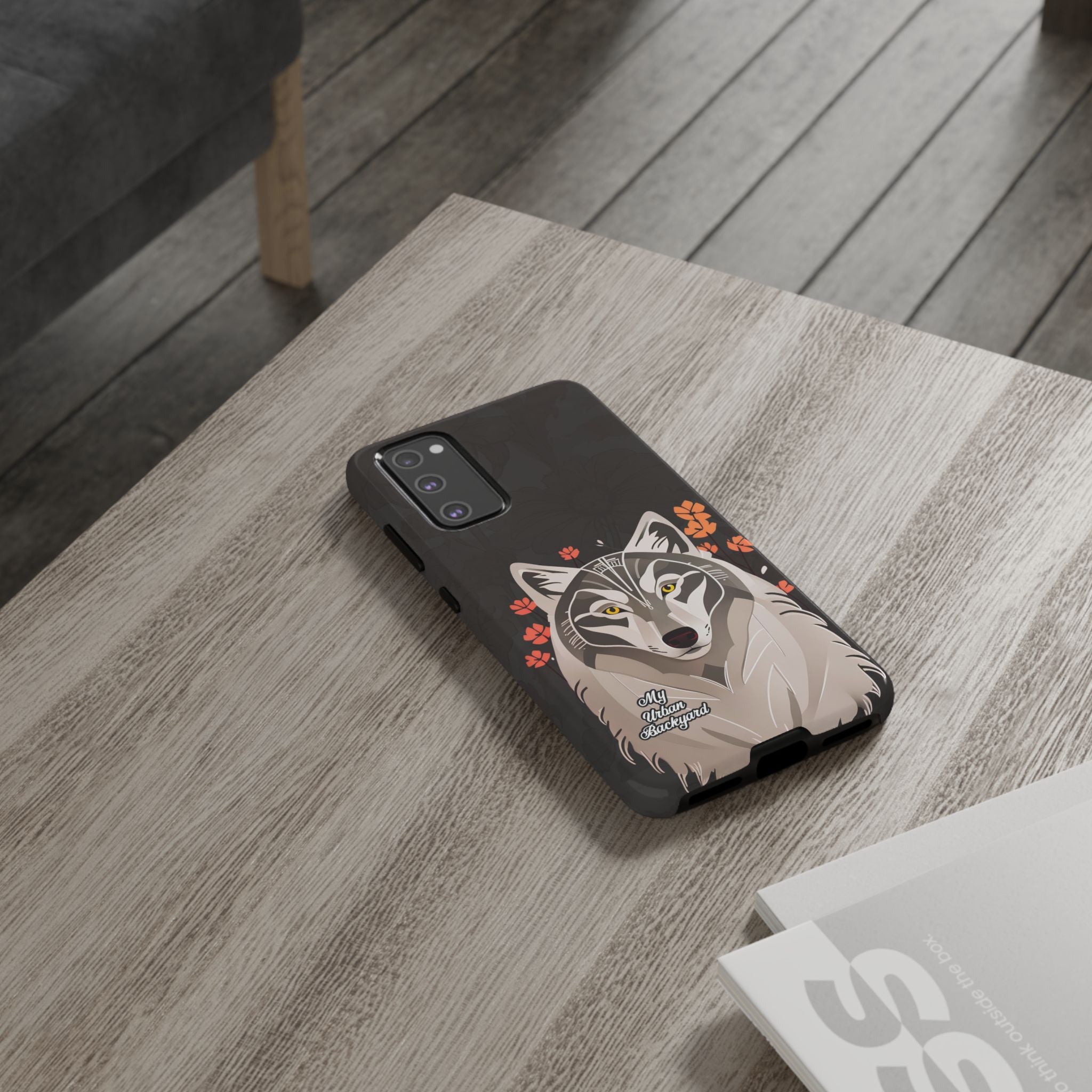 Art Deco Wolf, Cell Phone Case - Apple, Samsung, Google Pixel