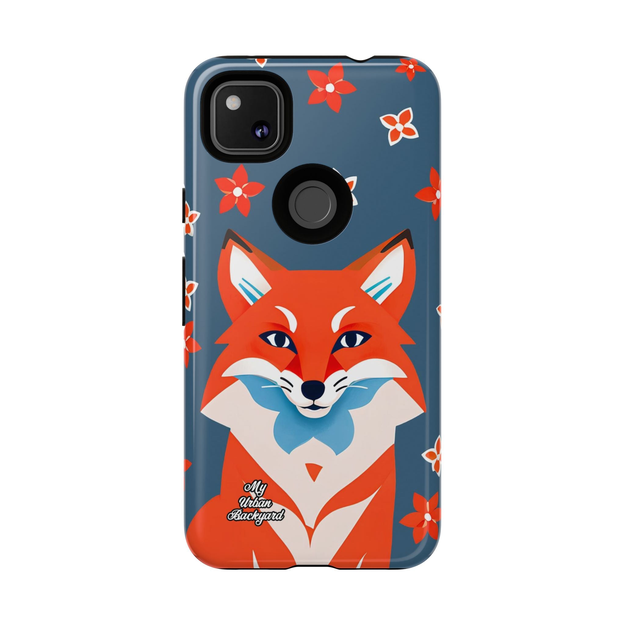 Fox with Flowers, Cell Phone Case - Apple, Samsung, Google Pixel
