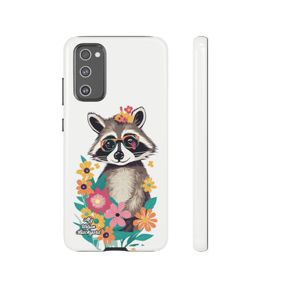 Raccoon with Glasses, Cell Phone Case - Apple, Samsung or Google Pixel