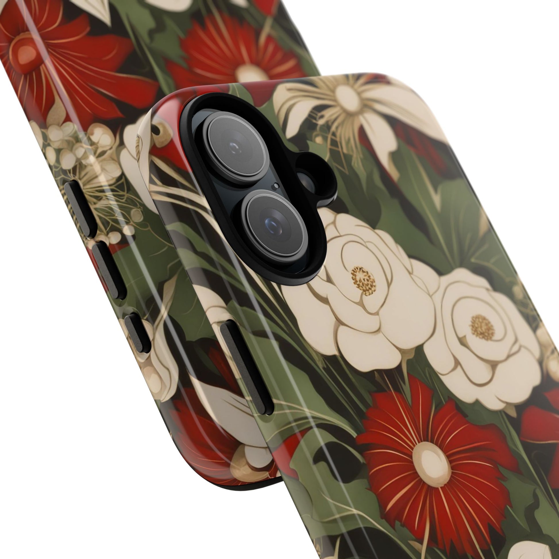 Holiday Flowers, Cell Phone Case - Apple, Samsung, Google Pixel