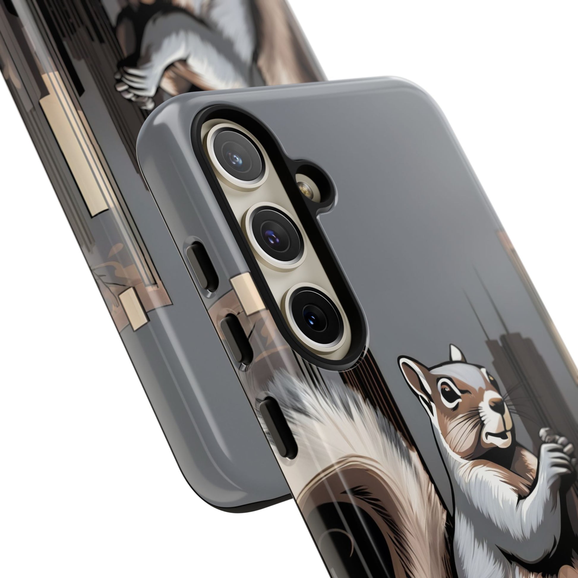 Urban Gray Squirrel, Cell Phone Case - Apple, Samsung, Google Pixel