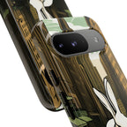 White Rabbit on a City Street, Cell Phone Case - Apple, Samsung, Google Pixel