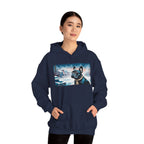 French Bulldog Hoodie w Front Pocket - Cozy, Unisex, Heavy Blend Sweatshirt