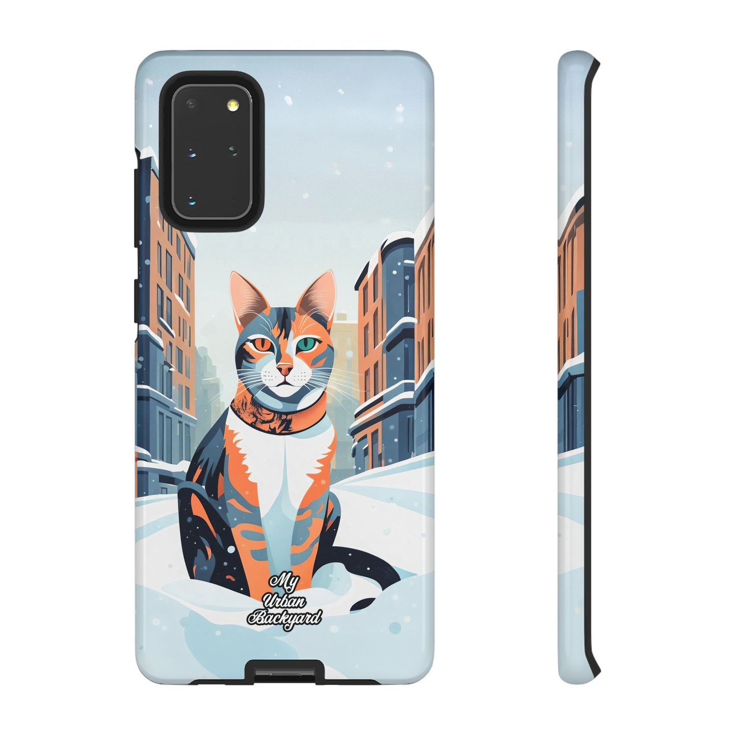 Claws Pawson in the Snow, Cell Phone Case - Apple, Samsung, or Google Pixel