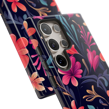 Night Blooming Wildflowers, Cell Phone Case - Apple, Samsung, or Google Pixel