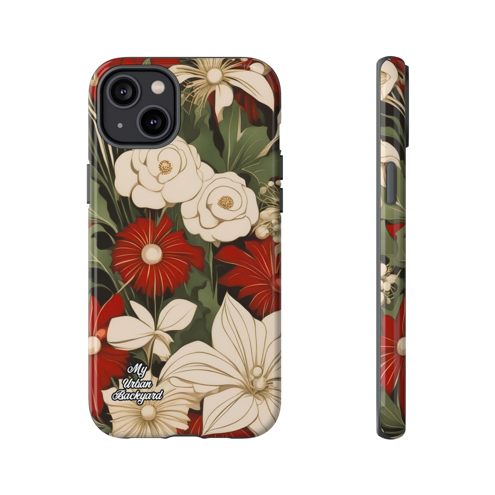 Holiday Flowers, Cell Phone Case - Apple, Samsung, Google Pixel