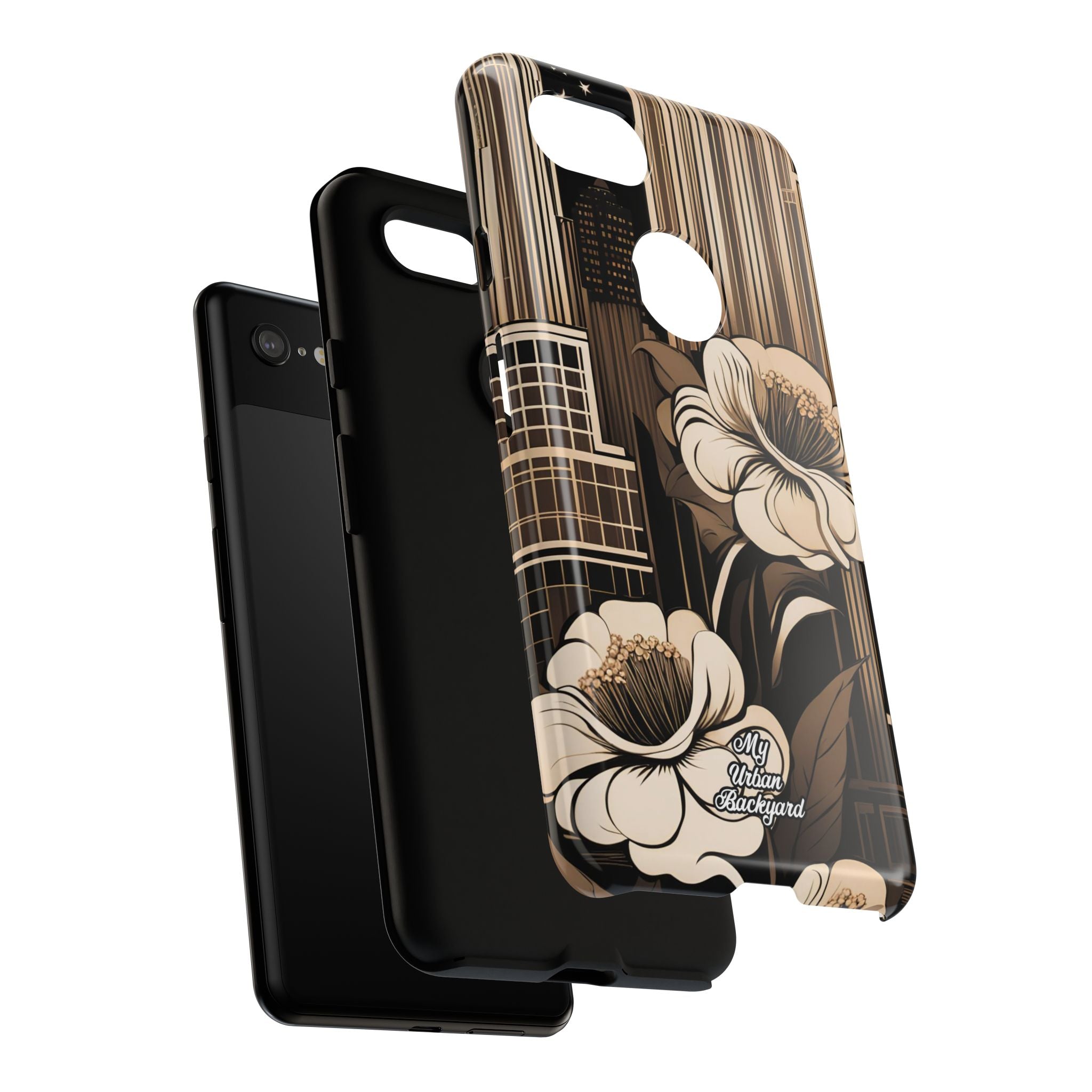 City Flowers, Cell Phone Case - Apple, Samsung, Google Pixel