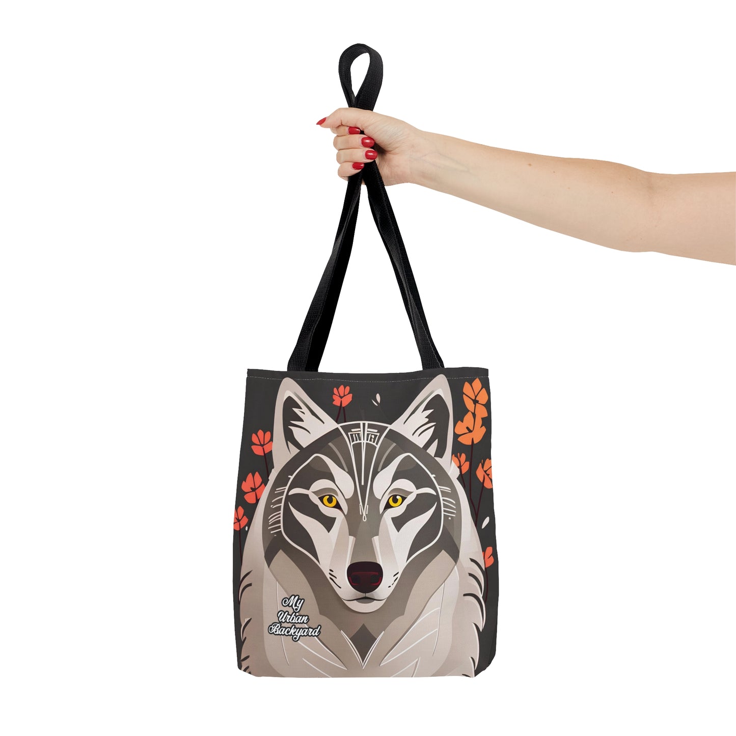 Art Deco Wolf, Tote Bag for Everyday Use - Durable and Functional