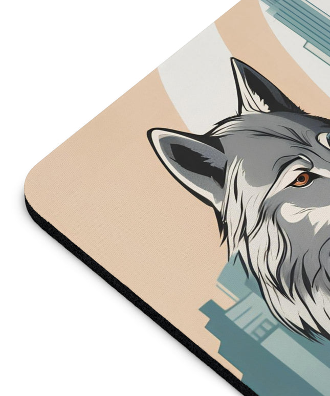 Urban Wolf, Computer Mouse Pad - for Home or Office