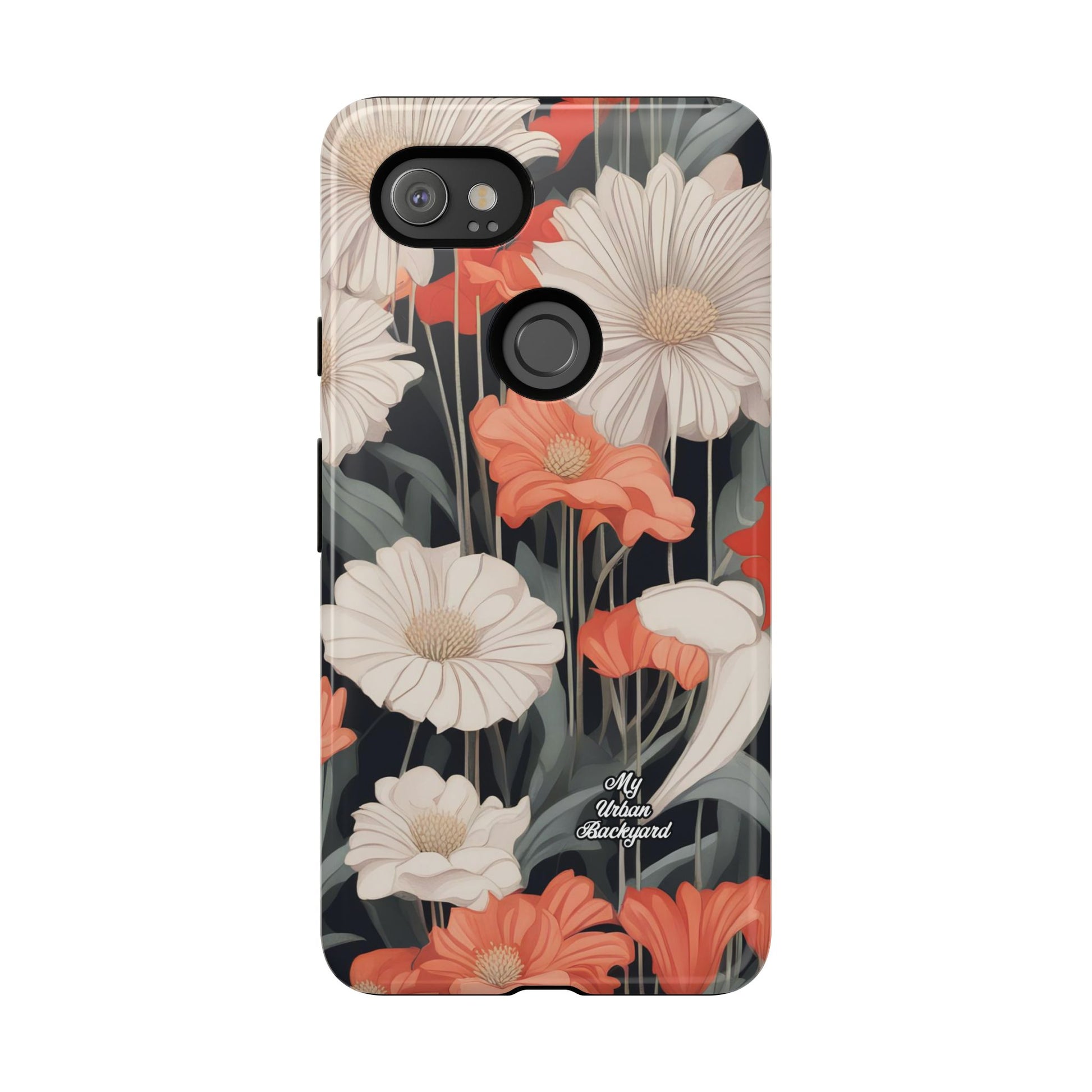 Art Deco Flowers, Cell Phone Case - Apple, Samsung, Google Pixel