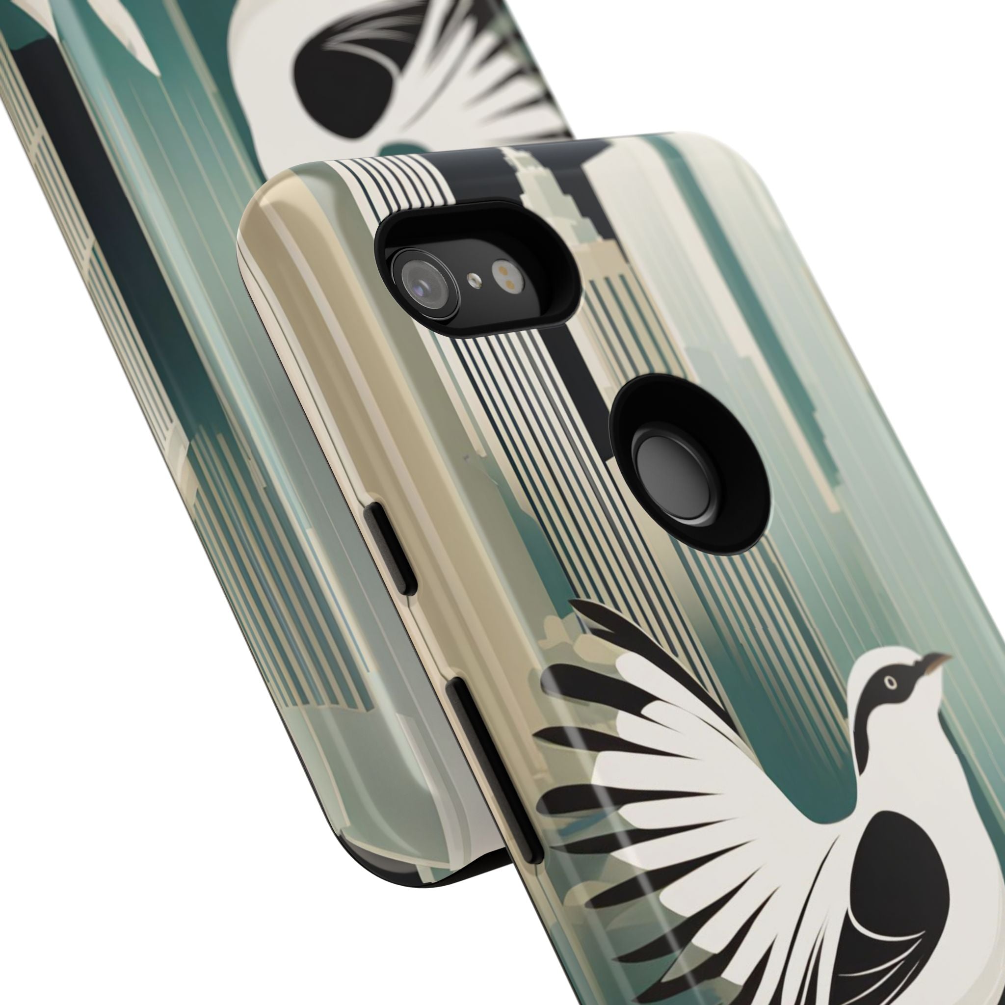 City Bird, Cell Phone Case - Apple iPhone, Samsung Galaxy, Google Pixel