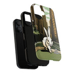 White Rabbit on a City Street, Cell Phone Case - Apple, Samsung, Google Pixel