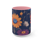 Fun Wildflowers, Ceramic Coffee Mug