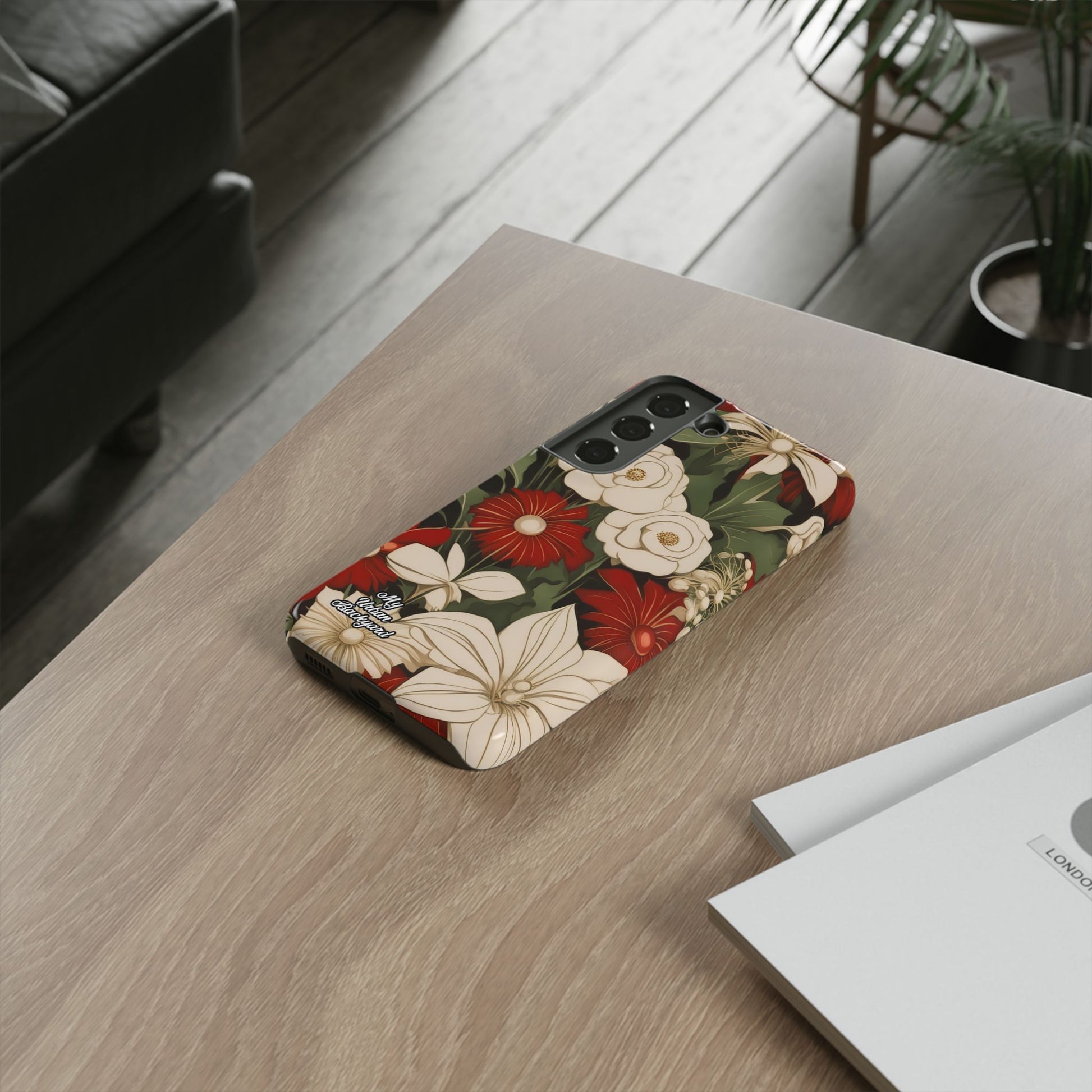 Holiday Flowers, Cell Phone Case - Apple, Samsung, Google Pixel