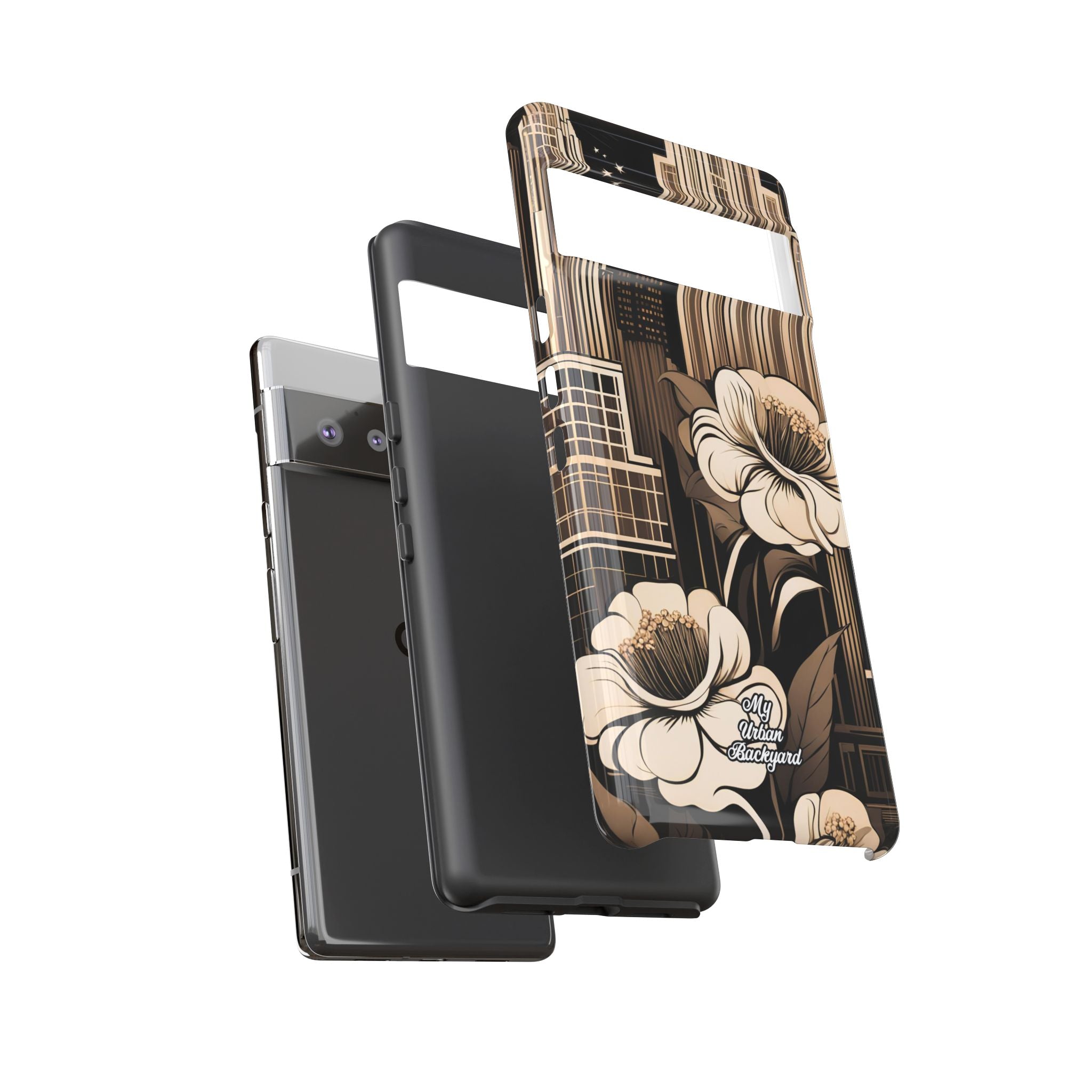 City Flowers, Cell Phone Case - Apple, Samsung, Google Pixel
