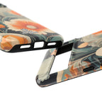 Orange and White Flowers, Cell Phone Case - Apple, Samsung, Google Pixel