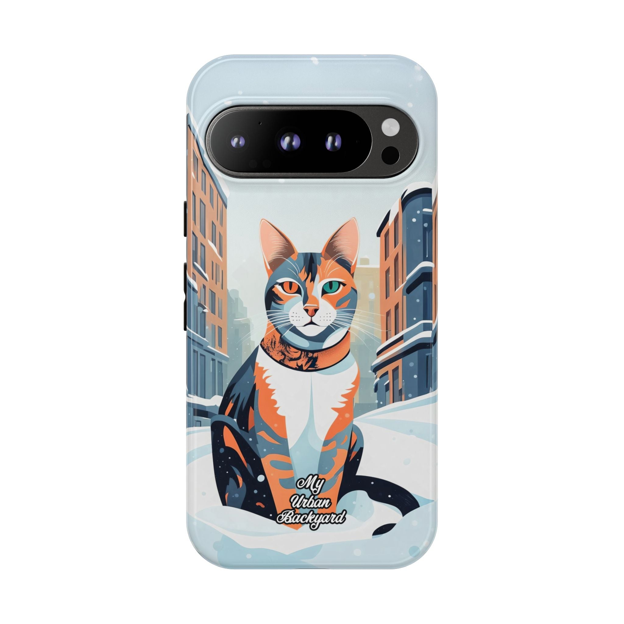 Claws Pawson in the Snow, Cell Phone Case - Apple, Samsung, Google Pixel