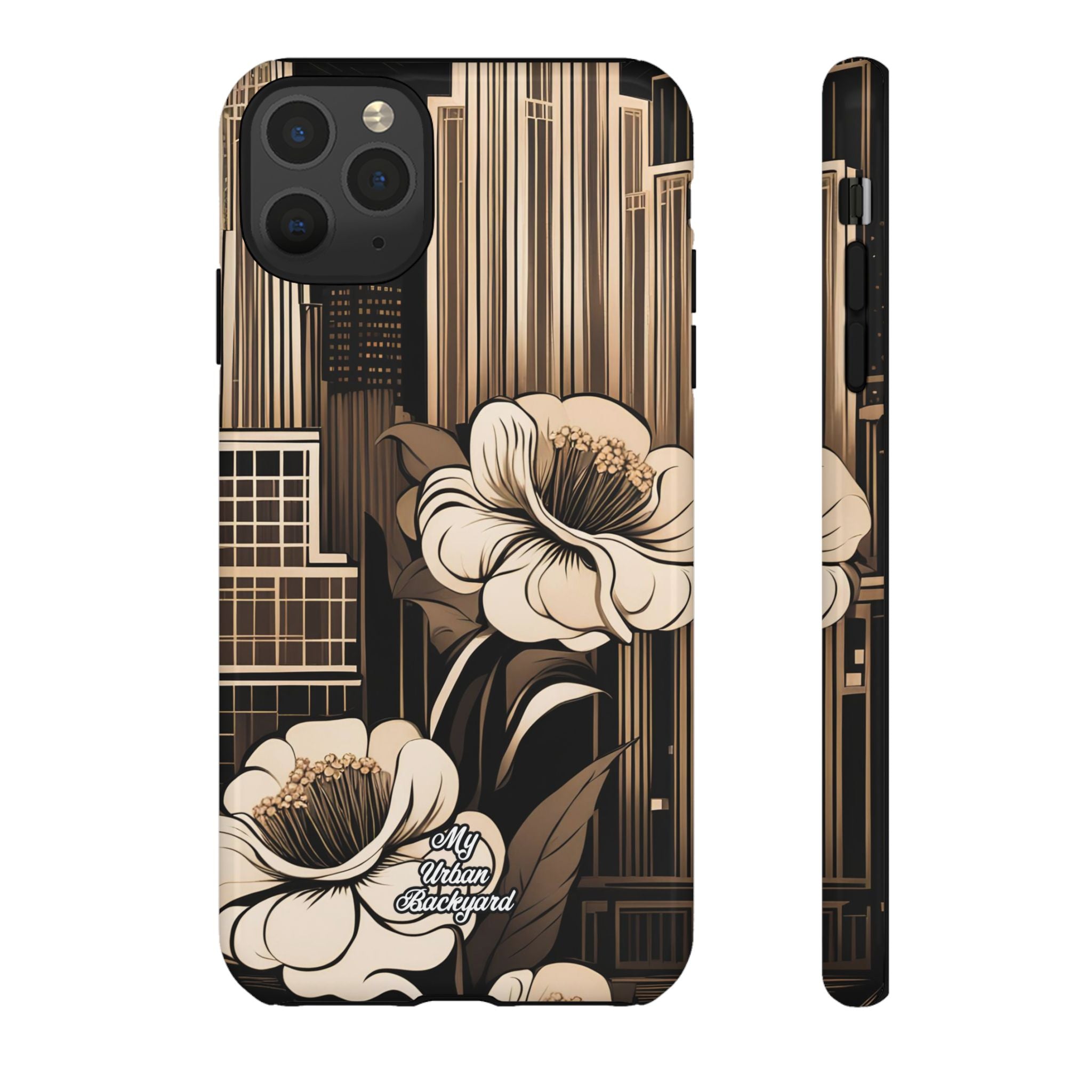 City Flowers, Cell Phone Case - Apple, Samsung, Google Pixel