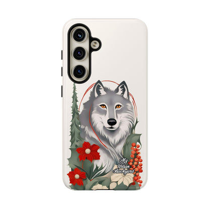 Winter Wolf, Cell Phone Case - Apple, Samsung or Google Pixel