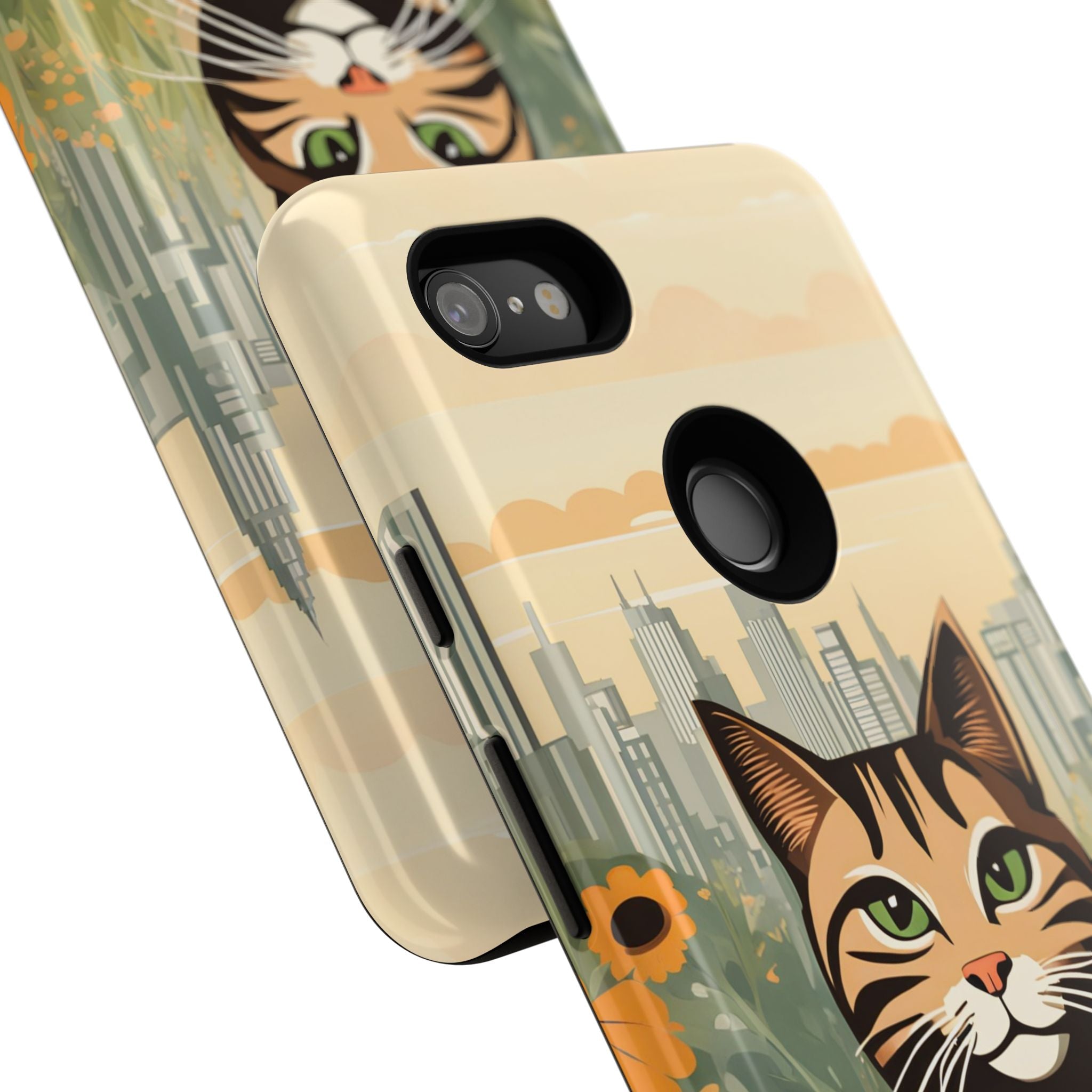 Finn Purrington, Cat Cell Phone Case - Apple, Samsung, Google Pixel