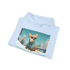 Tito Barkley, Dog Unisex Hoodie w Front Pocket