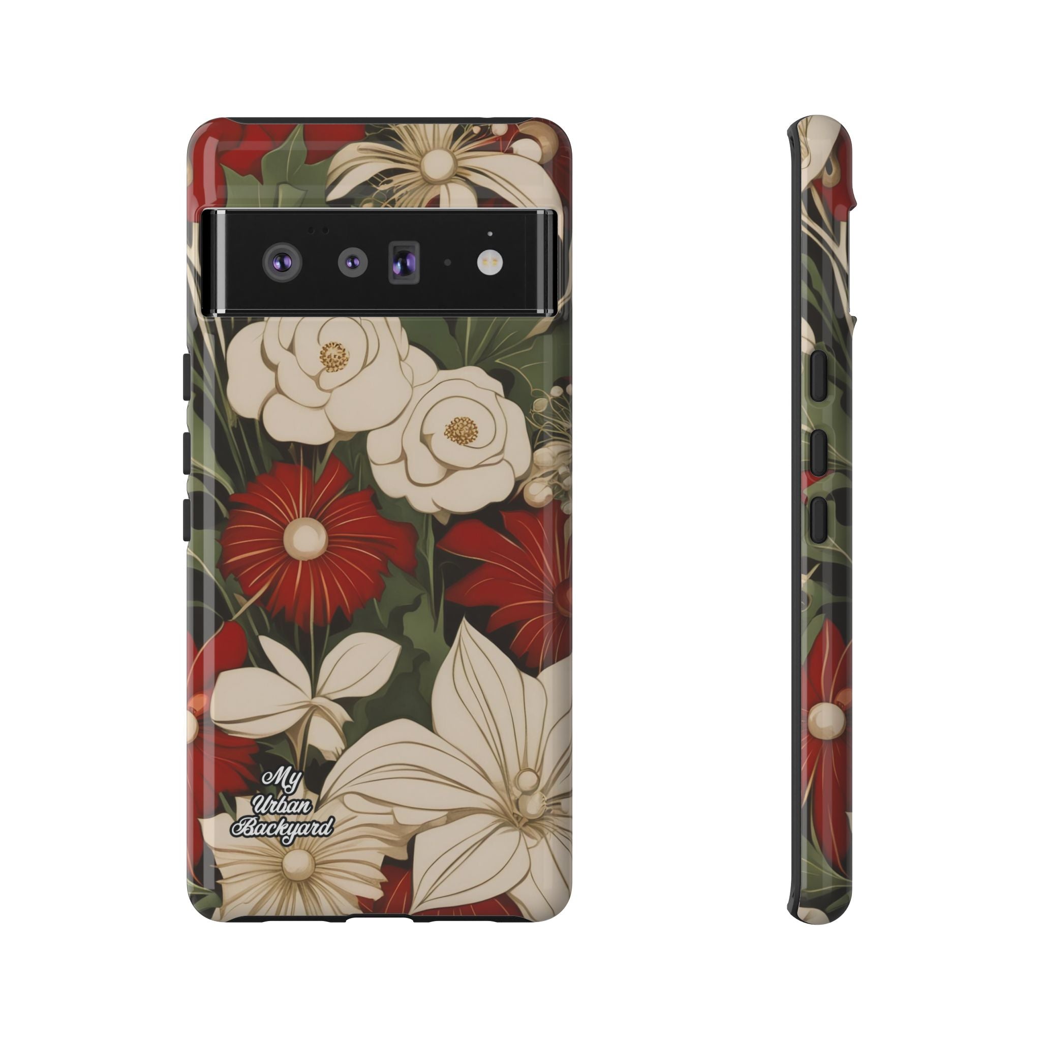 Holiday Flowers, Cell Phone Case - Apple, Samsung, Google Pixel