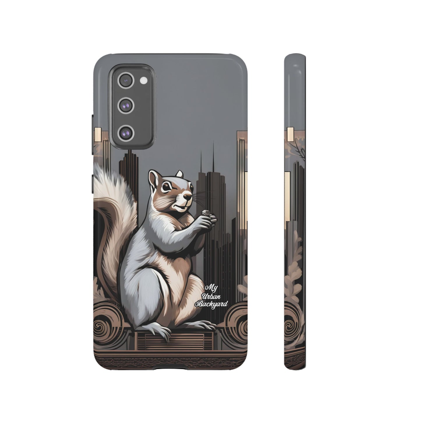 Urban Gray Squirrel, Cell Phone Case - Apple, Samsung, or Google Pixel