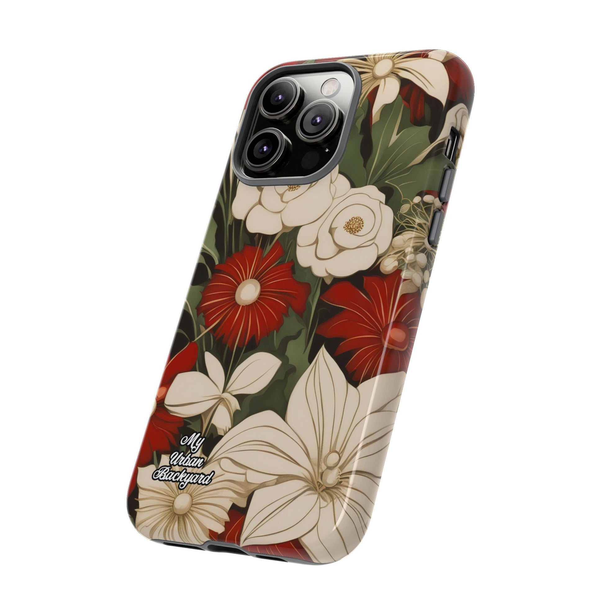 Holiday Flowers, Cell Phone Case - Apple, Samsung, Google Pixel