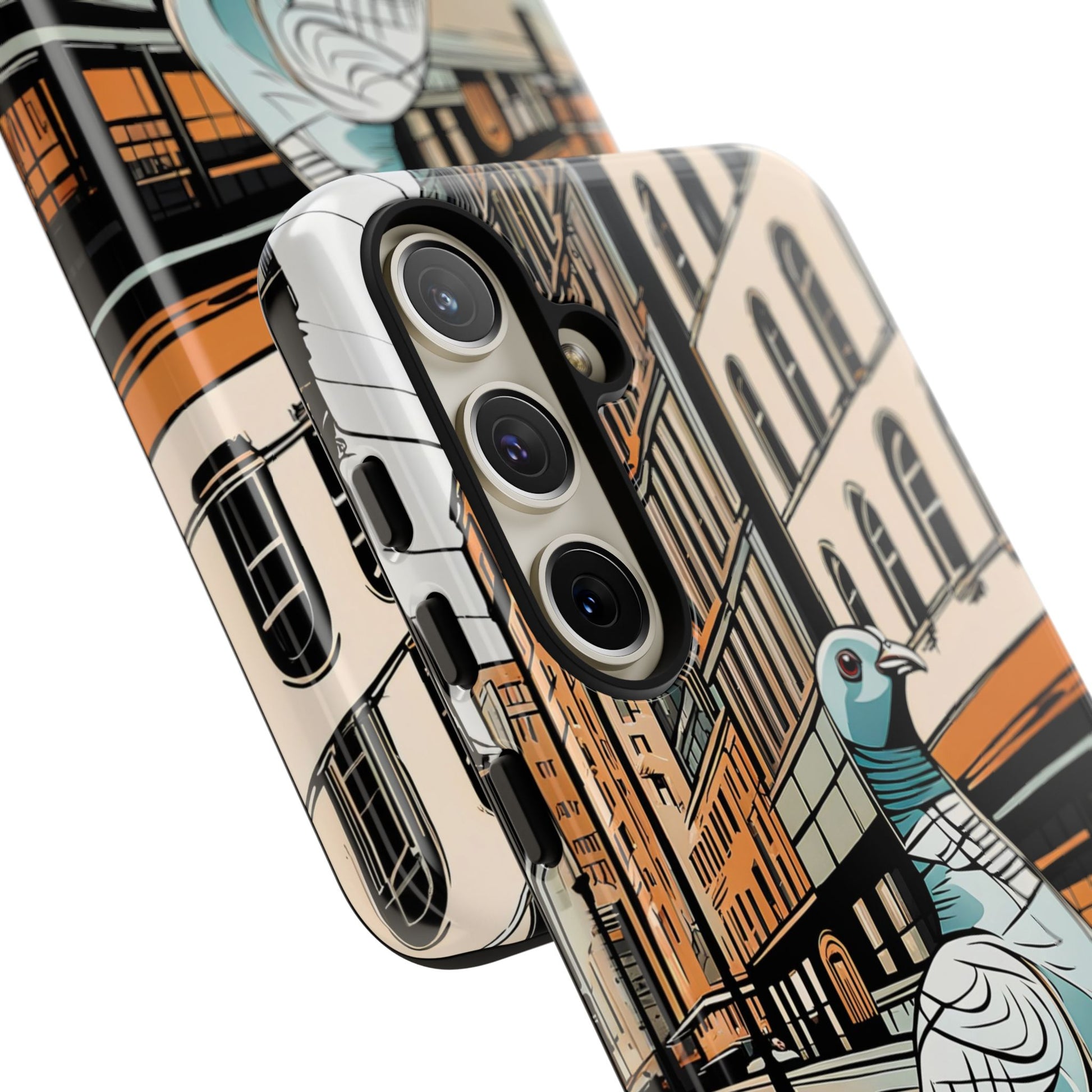 Pigeon on a City Street, Cell Phone Case - Apple, Samsung, Google Pixel