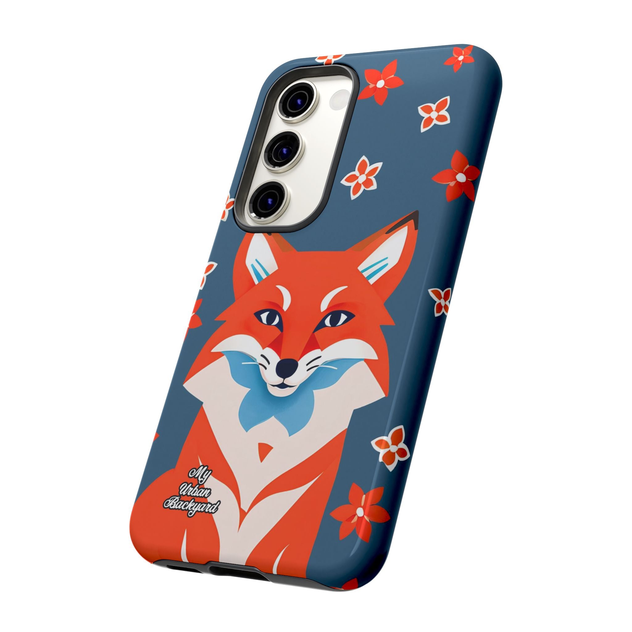 Fox with Flowers, Cell Phone Case - Apple, Samsung, Google Pixel