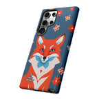 Fox with Flowers, Cell Phone Case - Apple, Samsung, Google Pixel
