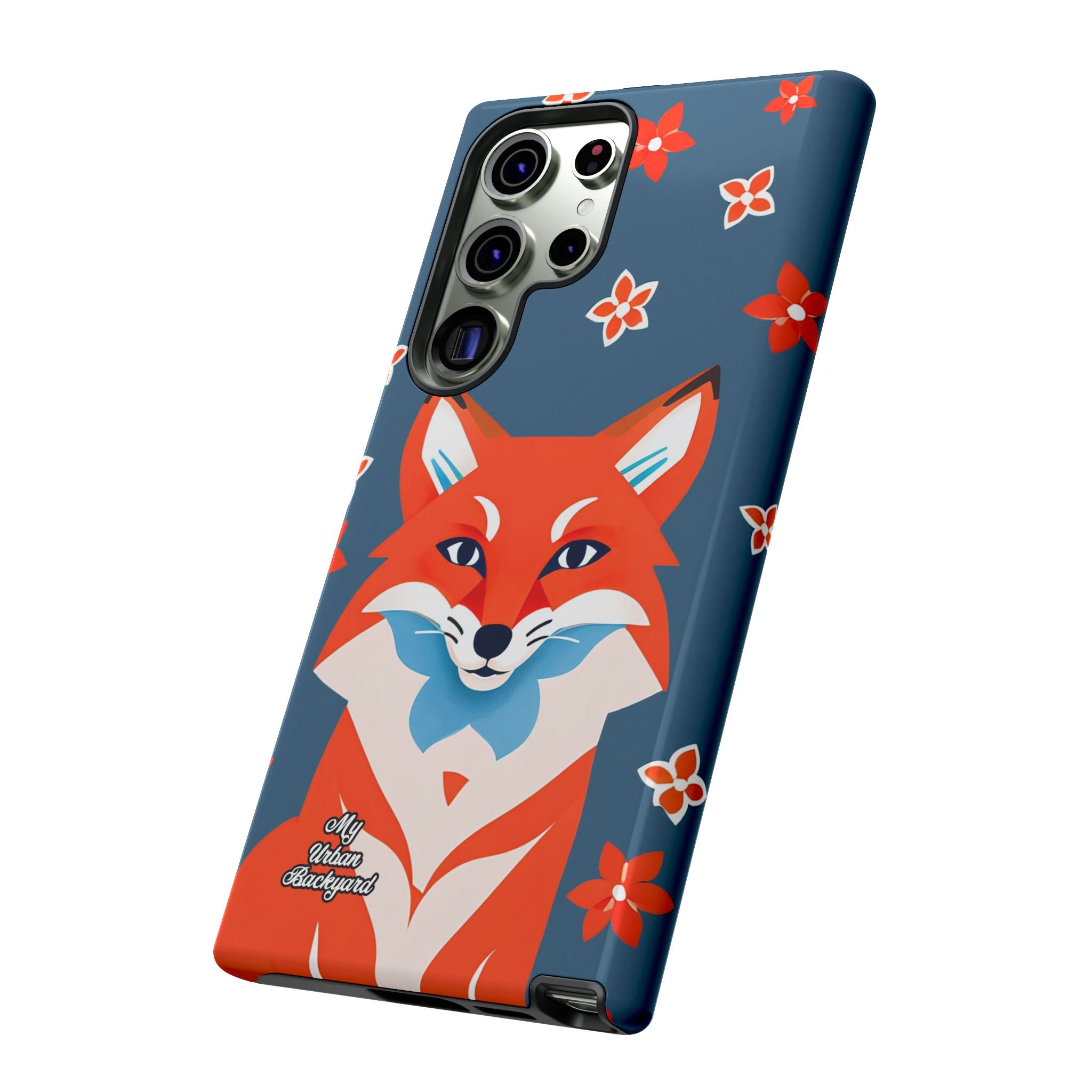 Fox with Flowers, Cell Phone Case - Apple, Samsung, Google Pixel