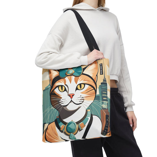 Meowvelous Jewel Cat Tote Bag