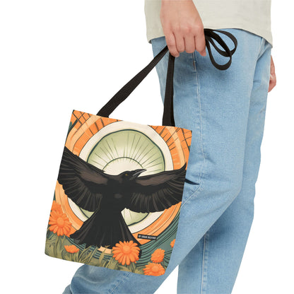 Flying Crow Tote Bag