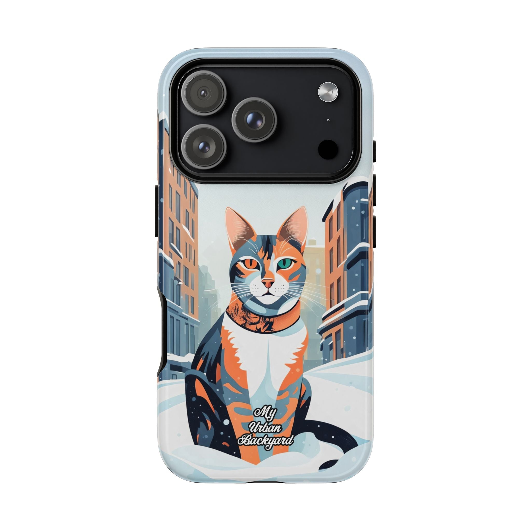 Claws Pawson in the Snow, Cell Phone Case - Apple, Samsung, Google Pixel