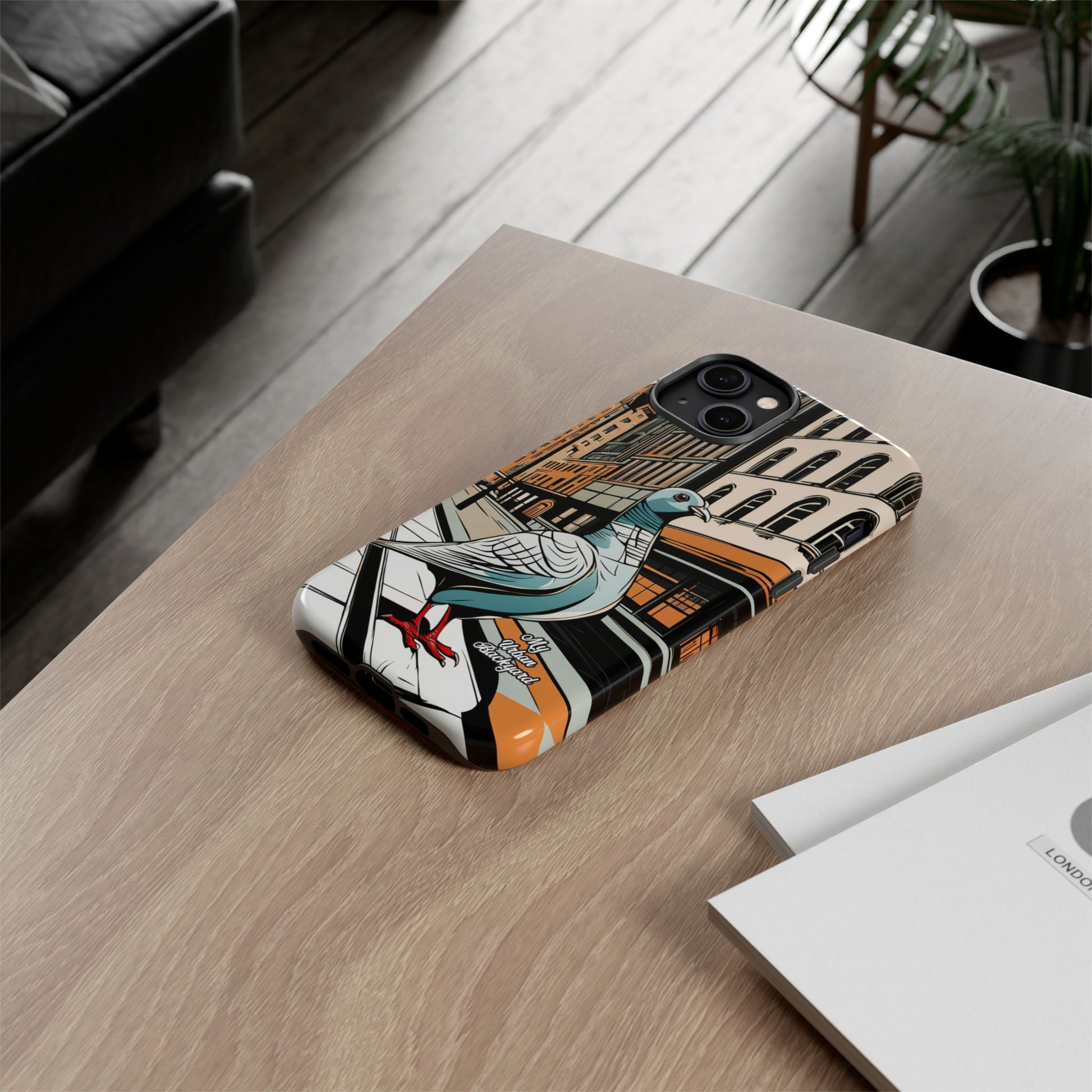 Pigeon on a City Street, Cell Phone Case - Apple, Samsung, Google Pixel