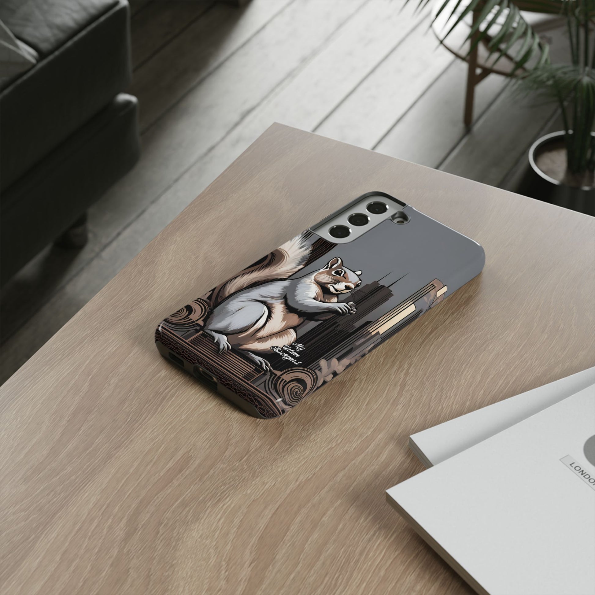 Urban Gray Squirrel, Cell Phone Case - Apple, Samsung, Google Pixel