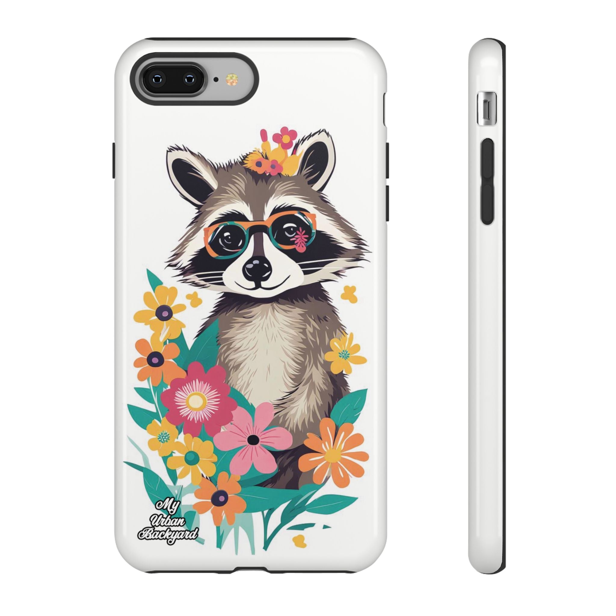 Raccoon with Glasses, Cell Phone Case - Apple, Samsung or Google Pixel