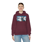 French Bulldog Hoodie w Front Pocket - Cozy, Unisex, Heavy Blend Sweatshirt