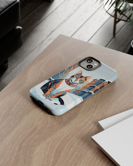 Claws Pawson in the Snow, Cell Phone Case - Apple, Samsung, Google Pixel
